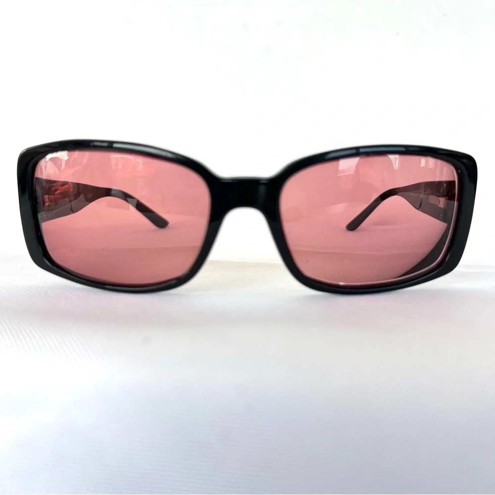 CHANEL 5115-Q c.501/87 Rectangle Curved Lens Black CC Frame Prescription Glasses
